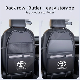 Toyota Corolla Da Chữ Thập Ghế Ô Tô Bảo Vệ Sau Đá Thảm Có Túi Giá Đỡ Máy Tính Bảng Cho Tràng Hoa Cross XG10 XG20 2026 2027 2028 TRD GR Sport