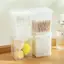 HFSHY Có Nắp Hộp Đựng Mỹ Phẩm Sắp Xếp Hộp Bảo Quản Máy Tính Để Bàn Chống Bụi Tẩy Trang Cotton Lipsti Mỹ Phẩm Tổ Chức Giá Đỡ VN