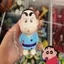 Crayon Shin-Chan Pinch Âm Nhạc PU Phục Hồi Chậm Giải Nén Đồ Chơi Văn Phòng Giải Nén Đồ Chơi Chợ Đêm Gian Hàng Đồ Chơi 5.8