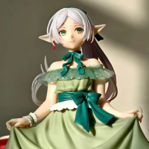 Frieren: Beyond Journey 's End Frieren 19cm PVC Hình Anime Nhân Vật Hành Động Đồ trang trí Máy Tính Để Bàn Trang Trí Nội Thất Ô Tô