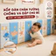 Xốp Dán Chân Tường HomeMate Chống Va Đập Cho Bé – Tấm Xốp XPE Tự Dính Bảo Vệ Tường, Không Hại Tường