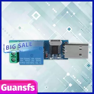 guansfs Taidda USB Mô-đun tiếp sức Mạnh mẽ Nhẹ Lcus1 Điều khiển thông minh Chip tích hợp