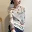 Milyfashion Kích Thước Lớn Sáng Tạo Hoạt Hình Pony In Hơi Trong Suốt Mỏng Chống Nắng Áo Nữ Mùa Hè Phong Cách Mới Tất Cả Trận Đấu Mỏng Hơn Nhìn Áo Thun Top ENNG