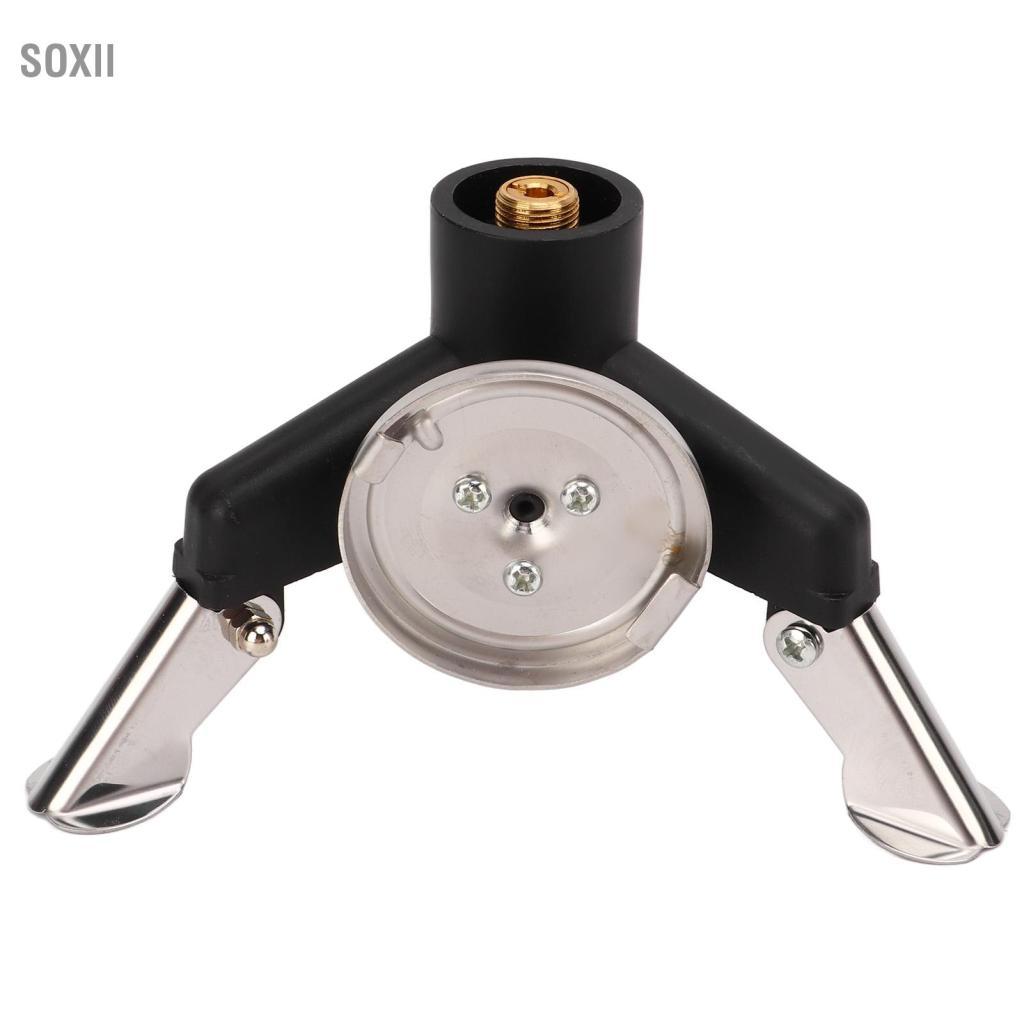 Soxii RASTKY Gas Có Thể Chuyển Đổi Có Thể Gập Lại 3 Chân Chuyển Đầu Chịu Nhiệt Độ Cao Cho Cắm Trại Ngoài Trời Bằng Thép Không Gỉ Nylon Bếp Người Dùng