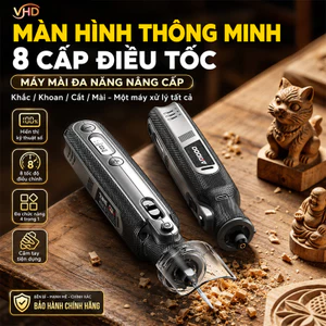 Máy Mài Khắc Đa Năng Cầm Tay Mini – Máy Khoan Cắt Mài Đánh Bóng, Dụng Cụ Chế Tác Thủ Công, Phụ Kiện Đầy Đủ