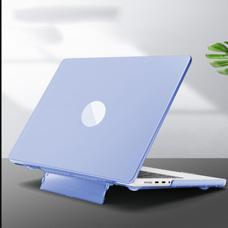 Ốp lưng mờ có chân đế gấp cho 2026 Macbook Neo 13 inch A3404 có giá đỡ gấp vỏ bảo vệ cứng logo có thể nhìn thấy
