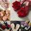 BORAGETE 1 Cặp Khóa Giày Hoa Bướm Cổ Tích Thái Lan, Mô Phỏng Bông Lan Phalaenopsis Xăng đan Hoa, Thiết Kế Cá Tính Phụ Kiện Giày Hoa Ngọt Ngào