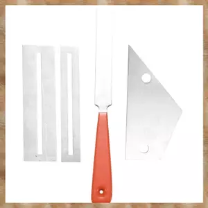 File đàn guitar bằng thép không gỉ + Fret Rocker Level + Fingerboard Protector Guitar Luthier Tool