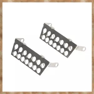 2 Chiếc Khung Xe Giáp Bạc Cho MN128 MN86S MN86KS MN86 MN86K MN G500 1 / 12 RC Xe Nâng Cấp Phần