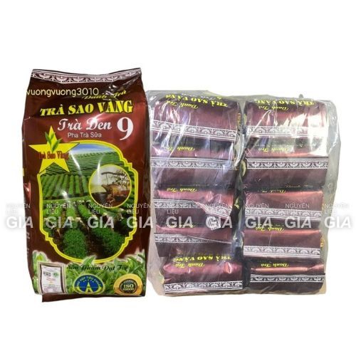 [LỐC 10 GÓI] Trà đen số 9 Sao Vàng gói 500g