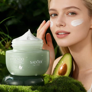 Kem dưỡng da bơ hữu cơ SADOER - Dưỡng ẩm sâu, làm dịu khô & trẻ hóa da để chăm sóc da mịn màng