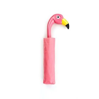 Tấm Che Nắng Hình Flamingo Hoạt Hình Màu Hồng, Gấp Gọn Tiện Lợi