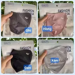 Khẩu Trang Chống Nắng Chất Lụa Mát, Khẩu Trang Vải Dày Dặn Thoáng Khí Chống Tia ( Có Lỗ Thoáng ) Dành Cho Nữ