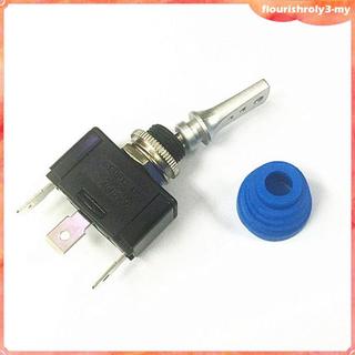 [Flourish] 125V / 6A BẬT / TẮT / BẬT Công tắc chuyển đổi 3 chiều SPDT cho tín hiệu rẽ