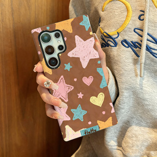Ốp lưng chống sốc họa tiết ngôi sao Graffiti S26Ultra có thể so sánh với Samsung S26 S23 S24 Ultra S24FE 25FE S25eDge Vỏ chống sốc S25 Plus S25ultra A55 a56 A36