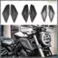 Bóng Màu Đen Khung Xe Máy Bên Bảng Bảo Vệ Vỏ Ống Hút Bảo Vệ Cho CB650R 2019 2020 2021