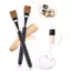MAKY 1Pc Tay Cầm Bằng Gỗ Chuyên Nghiệp Kem Kem Che Khuyết Điểm Bàn Chải Trang Điểm Mềm Mặt nạ Bùn Bàn Chải Mỹ Phẩm VN