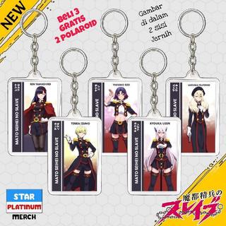 Gantungan Kunci Mato Seihei no Slave - Keychain Demon Slave Mato Seihei no Slave - Ganci Anime - Gantungan Kunci Tenka