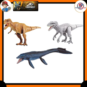 ANIA (Takara Tomy) Jurassic World Dinosaur Playset – Realistic Moving Dinosaur Figures Toy Set, Ages 3+