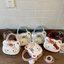 Bán Hoạt Hình Dễ Thương hellokitty Túi Xách Mèo Nữ 2026 Phong Cách Mới Thời Trang Tương Phản Màu Sắc Kiểm Tra Vai Túi Messenger