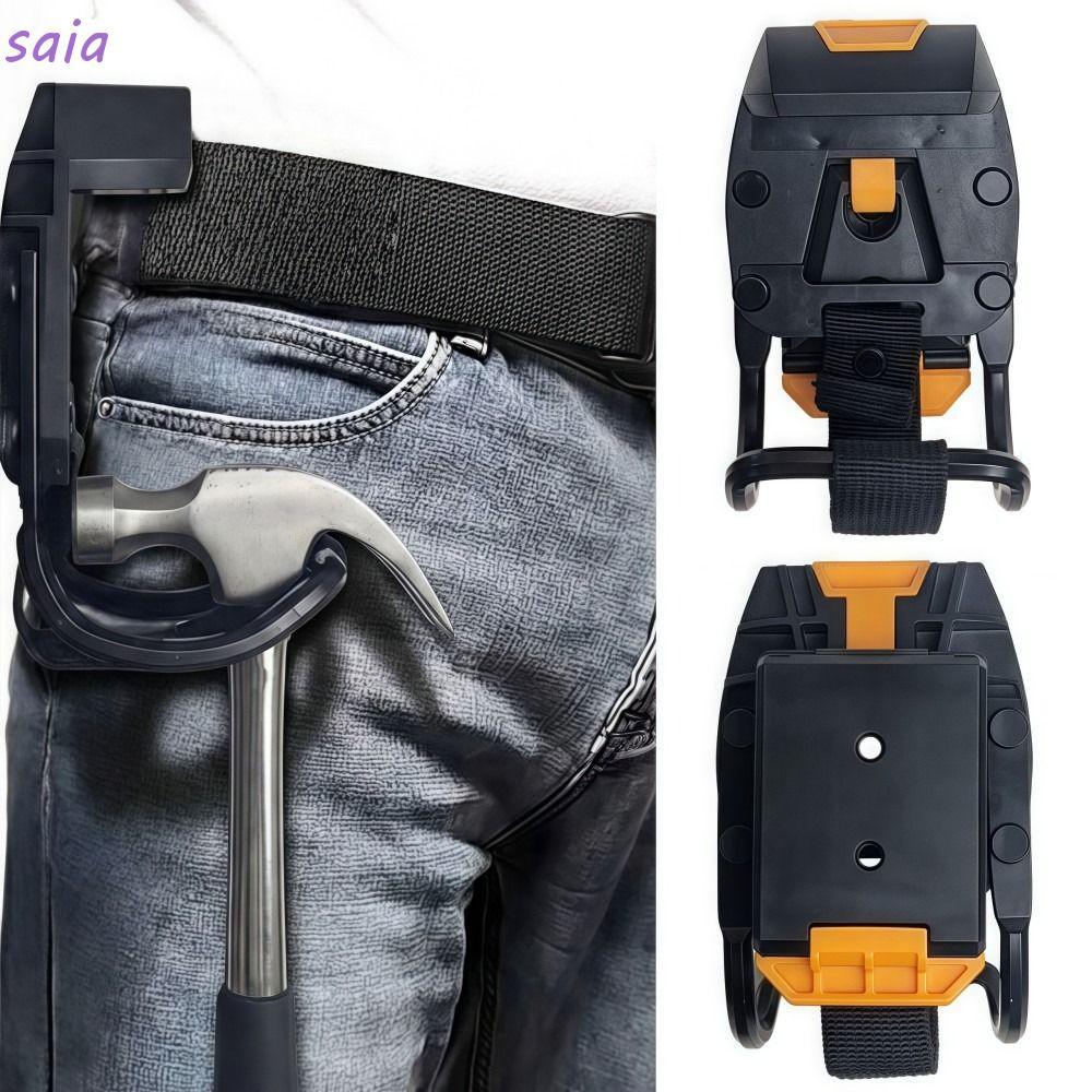 SAIA Móng Vuốt Búa Móc Treo, Nhanh Đính Kèm Chắc Chắn ABS Búa Eo Túi Kẹp, Di Động Chuyên Nghiệp Phát Hành Nhanh Đa Năng Dụng Cụ Khóa Thắt Lưng Dụng Cụ Phụ Kiện