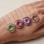 Vòng cổ phong cách Donut kết cấu tươi mát được làm bằng đồng nhẹ sang trọng Phong cách tinh tế