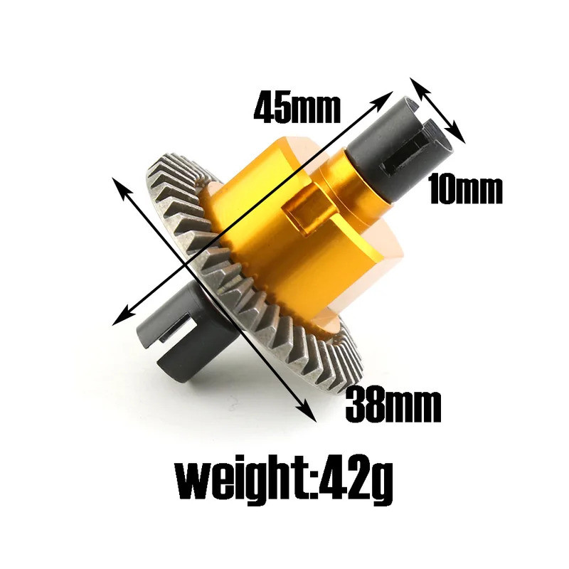 Bộ bánh răng vi sai cho xe RC 1: 10 1 / 10 HSP 02024 94122 94123 94111 94188 Vi sai chung