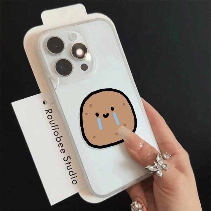 Khóc khoai tây cho iPhone17pro trường hợp iPhone 16/15 Skin Sense Scrub Case