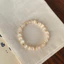 Vòng tay xếp chồng opal pha lê màu tím, thoáng mát cho mùa xuân - hè