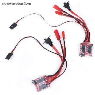 [Mới] 20A ESC 30A ESC Tốc độ động cơ RC ESC 2KHz Phanh bàn chải lùi phía trước.