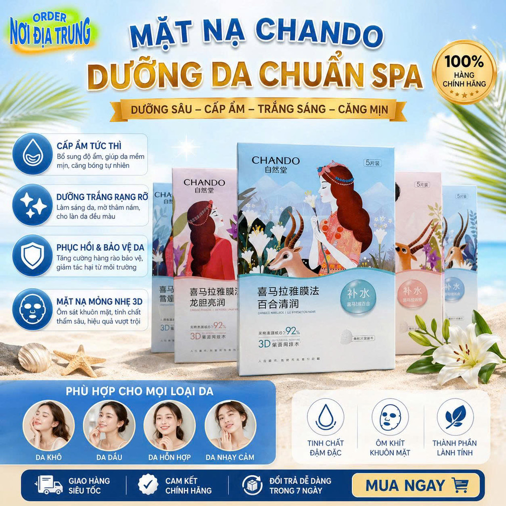 Mặt nạ chando - Giá Tốt, Sale Tháng 08, Freeship 0Đ | Shopee Việt Nam