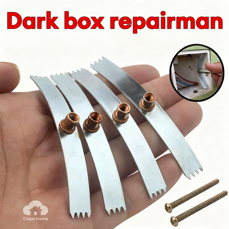 🌤️COD🌤️Combo 10 vít sửa đế âm vuông loại răng cưa, Dụng cụ sửa chữa đế âm vuông siêu chắc chắn ( hàng loại 1)