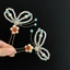Retro Handmade Hanfu Mũ Đội Đầu Hanfu Phụ Kiện Tóc Cổ Đính Hạt Bướm U Kẹp Tóc Đường Phong Cách Tôn Dáng Phụ Kiện Tóc