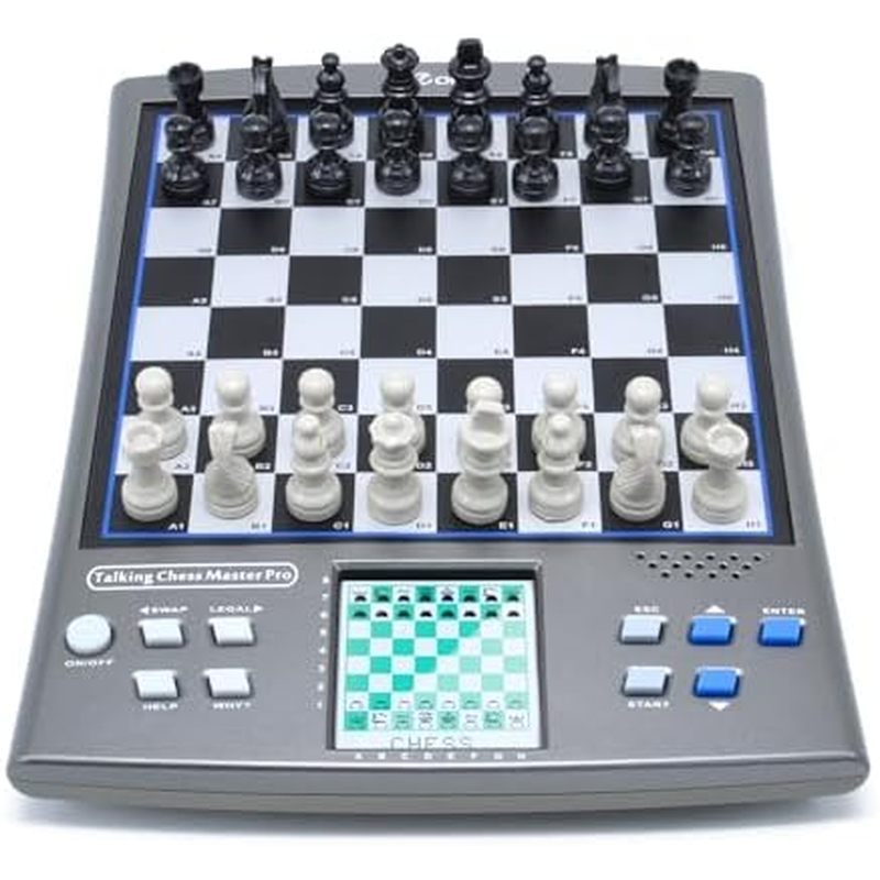 iCore Electronic Chess Set, Talking Computer Chess Board, 100 Preset ...