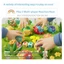 Treeling Đáng Yêu Ladybird Xếp Chồng Màu Trò Chơi Phù Hợp Với Trò Chơi Tương Tác Cho Cha Mẹ Trẻ Em