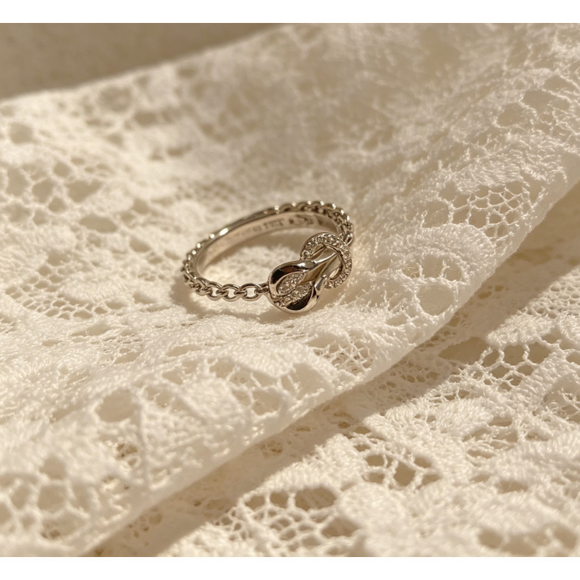 Nhẫn nữ phong cách mới từ Trung Quốc, trang trí đá zircon và thiết kế độc đáo hình bát giác, cá tính và đa năng