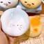 Siêu Ướt Mềm Chậm Rebound hachimi Mèo Lông Bánh Bao Ngón Tay Học Sinh Lớp Làm Việc Pinch 4.28