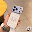 Ốp Điện Thoại Hoa Tím Thanh Lịch Cho Tecno Spark 50 40 40C 20 20C 10 10C Pro Plus 9 8C 6 Go 3 2 2S 1S 2025 2024 2022 2021 5G 4G Vỏ Da PU Hoạt Hình Dễ Thương Thỏ 3D Vỏ Mềm
