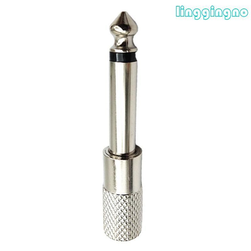 Bộ chuyển đổi tai nghe RR 6 35mm đến 3 5mm 3 5mm 1 8in Nữ sang 6 35mm 1 4in Adapter