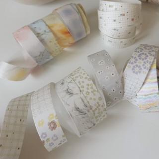 Washi tape bản nhỏ Princess ép kim gold foil