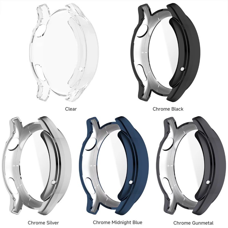 TPU Dành Cho xiaomi Watch S5 Ốp Lưng Phụ Kiện Bảo Vệ Màn Hình Cho Mi Watch S5 Vỏ TPU Mềm + Phim Full Cover Vỏ Bảo Vệ