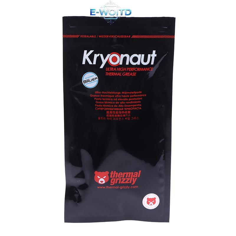 E-WOITD 5.5g Nhiệt Grizzly Kryonaut Extreme KE Dán Nhiệt Cho CPU / GPU Cooler Dung Tích Lớn Làm Mát Silicon Mỡ E-WOITD
