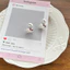 Hoạt Hình hellokitty Hello Kitty Bông Tai ins Cô Gái Trái Tim Bông Tai Hợp Kim kt Bông Tai Tinh Tế