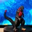 Phong cách mới Vua quái vật Lava Red Lotus Godzilla Đồ chơi cao su mềm Mô hình phim Trang trí quà tặng cậu bé