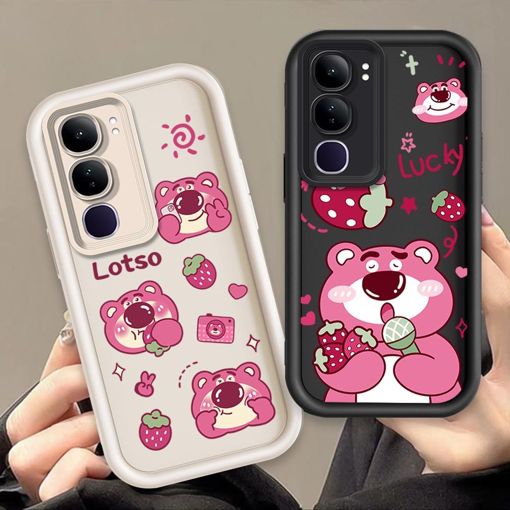 Ốp Lưng Cho VIVO Y19S Pro Y29 4G Hoạt Hình Silicon Mềm Ốp lưng TPU Câu Chuyện Đồ Chơi Lotso Mắt Thiên Thần Ốp Lưng Chống Sốc