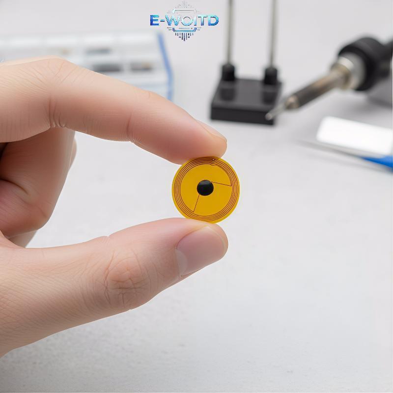 E-WOITD 5 10 Chiếc Micro Chip FPC Nhỏ NFC NXP Ntag213 RFID Stier Tag để Quản Lý Hàng tồn kho 10MM 15MM 12x18MM E-WOITD