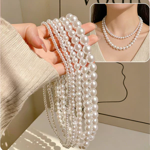 Vòng Cổ Ngọc Trai Nữ, Phong Cách Nữ Tính, Phù Hợp đi Làm, đi Chơi, Làm Quà Tặng