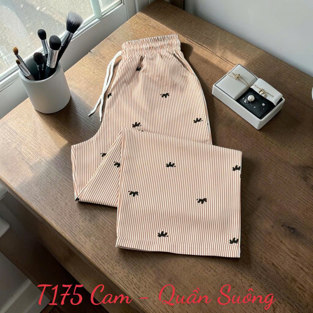 Quần Suông Dành cho Nữ Chất Vải Đũi Lạnh, hàng có đủ size Mã T175