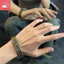 Tính khí cổ điển phong cách Trung Quốc mới họa tiết da phong cách cổ điển Vòng tay nữ đa năng cá nhân