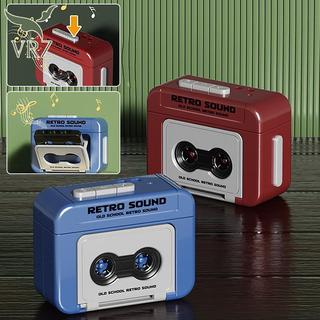 VRZ Móc khóa hộp nhạc Vintage di động DIY, móc khóa chuyển động giai điệu, đồ chơi âm nhạc, quà tặng HOT